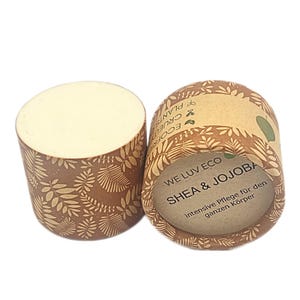 SHEA & JOJOBA CARE | natural | zero waste | palm oil free | vegan | plastic free | environmentally friendly