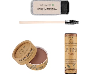 BEGINNER - Zero Waste Make up Set | sustainable | zero waste | vegan | cruelty free | plastic free | environmentally friendly | naturally