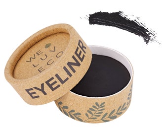 EYELINER | sostenibile | zero rifiuti | vegano | senza crudeltà | senza olio di palma | senza plastica | rispettoso dell'ambiente | naturalmente