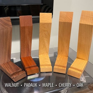 Hardwood Vinyl Album Stands