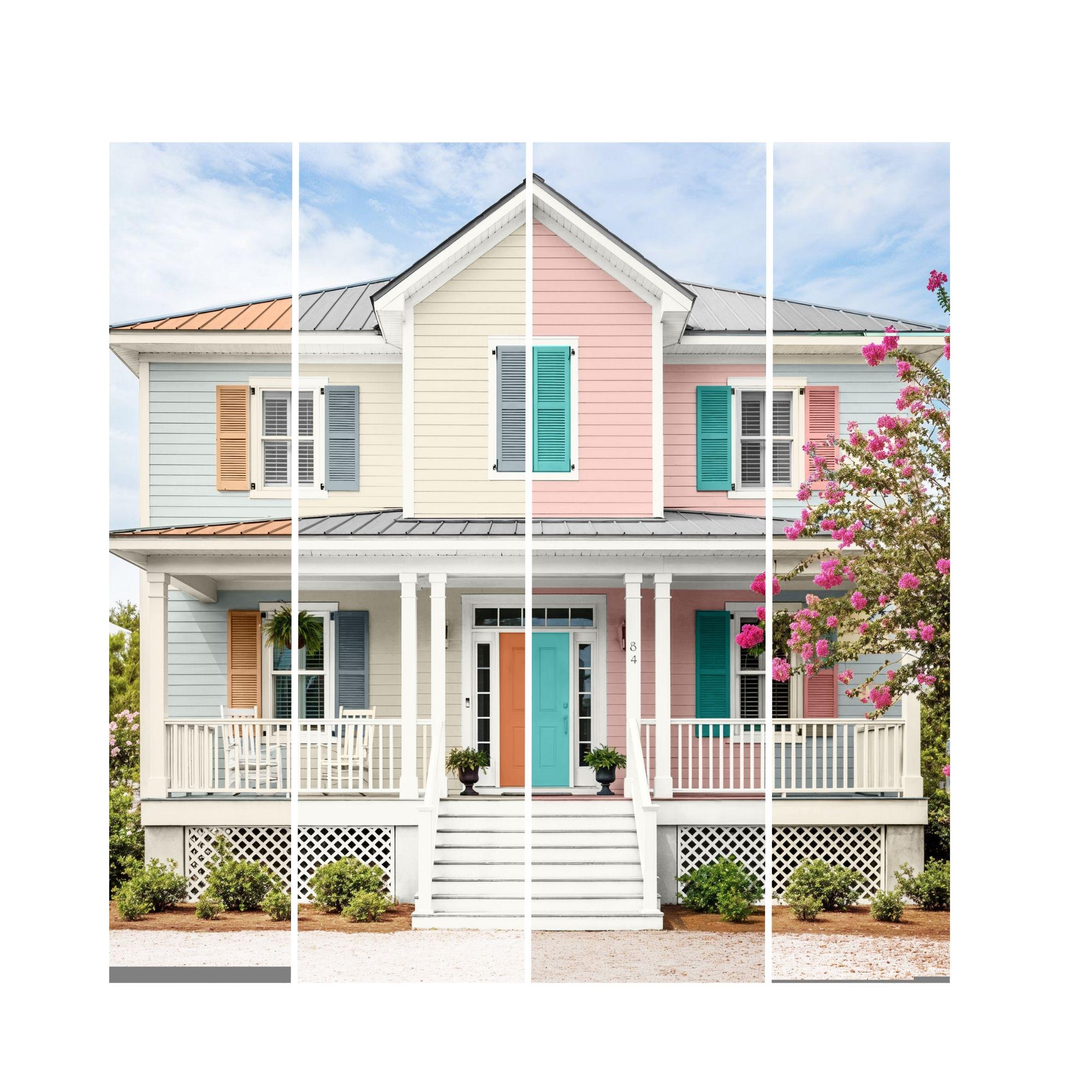 Exterior House Paint Color Consultation, Custom Design (digital) - Etsy