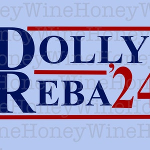 Dolly Reba &#39;24 Country Musik PNG Digital Download Shirt Herstellung Sublimation