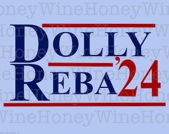 Dolly Reba ‘24 Country Music PNG Digital Download Shirt Making Sublimation