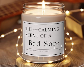 Funny Nurse Gift, Bed Sore Candle, Gift for Doctor Nurse Preceptor, Funny Health Care Gift Wound Care Specialist Gift, Medical Gag Gift