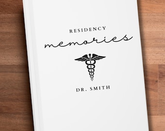 Zukünftiger Doktor Journal Geschenk für Match Day Benutzerdefinierte Residency Geschenke Weißer Kittel Zeremonie Match Day Geschenk Doktor Arzt Assistent Zahnarzt Geschenk