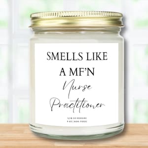 Nurse Practitioner Candle NP Gifts Nurse Practitioner Graduation Gift New NP Gift Doctor of Nursing DNP Graduation Gift Nurse Appreciation