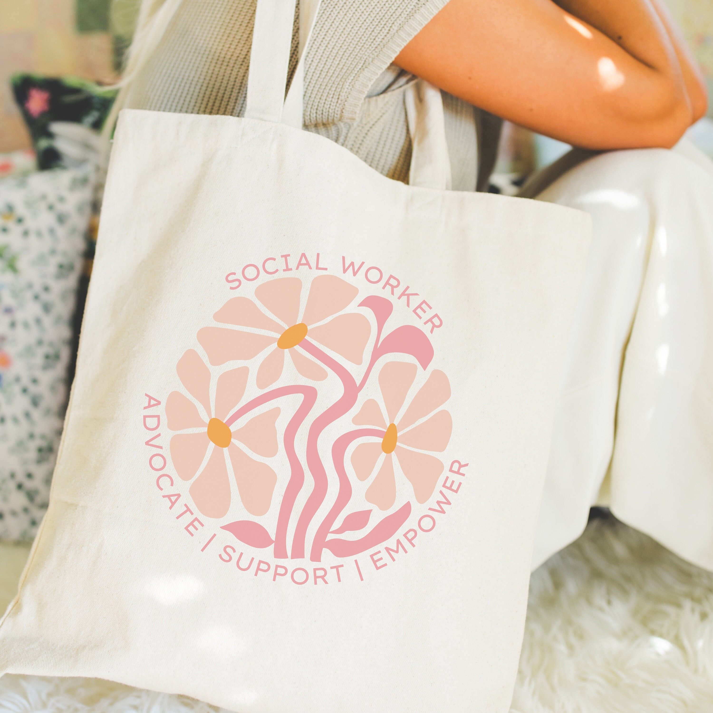 Buy Social Worker Tote Online In India India - Main Image