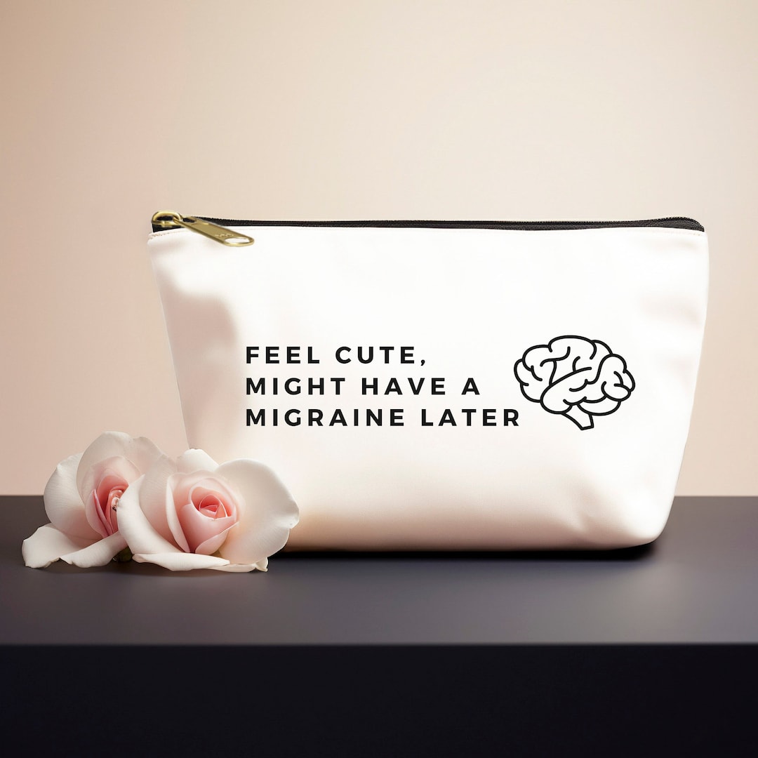 Medication Bag, Funny Migraine Gift, Funny Headache Gift Migraine