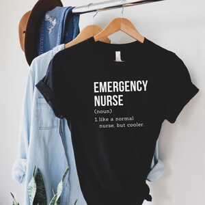 Emergency Nurse Shirt, ER Nurse Shirt, Emergency Department Nurse Gift, New Nurse Grad Gift Nurse ER Emergency Room ED Nursing Student Grad image 6