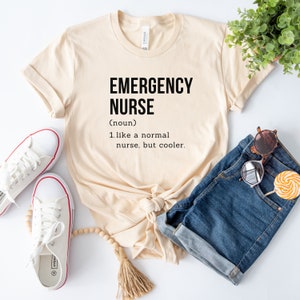Emergency Nurse Shirt, ER Nurse Shirt, Emergency Department Nurse Gift, New Nurse Grad Gift Nurse ER Emergency Room ED Nursing Student Grad image 7