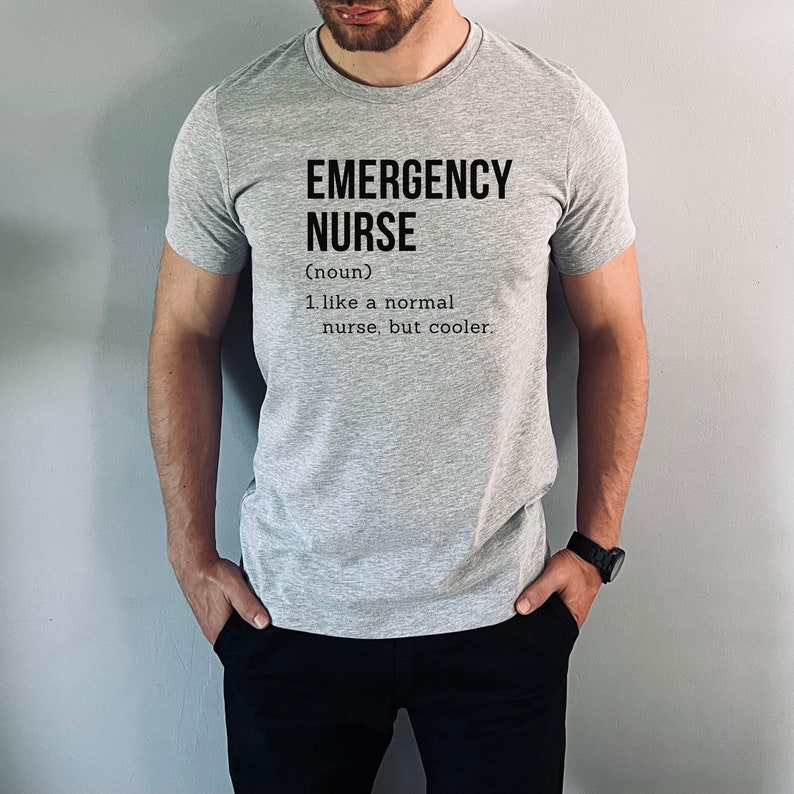 Emergency Nurse Shirt, ER Nurse Shirt, Emergency Department Nurse Gift, New Nurse Grad Gift Nurse ER Emergency Room ED Nursing Student Grad image 5