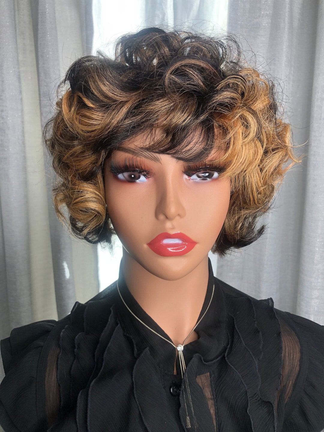 SOPHIA Synthetic Glueless Handsewn Custom Madetoorder Etsy