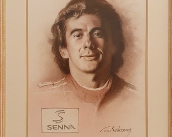 Ayrton Senna Portrait