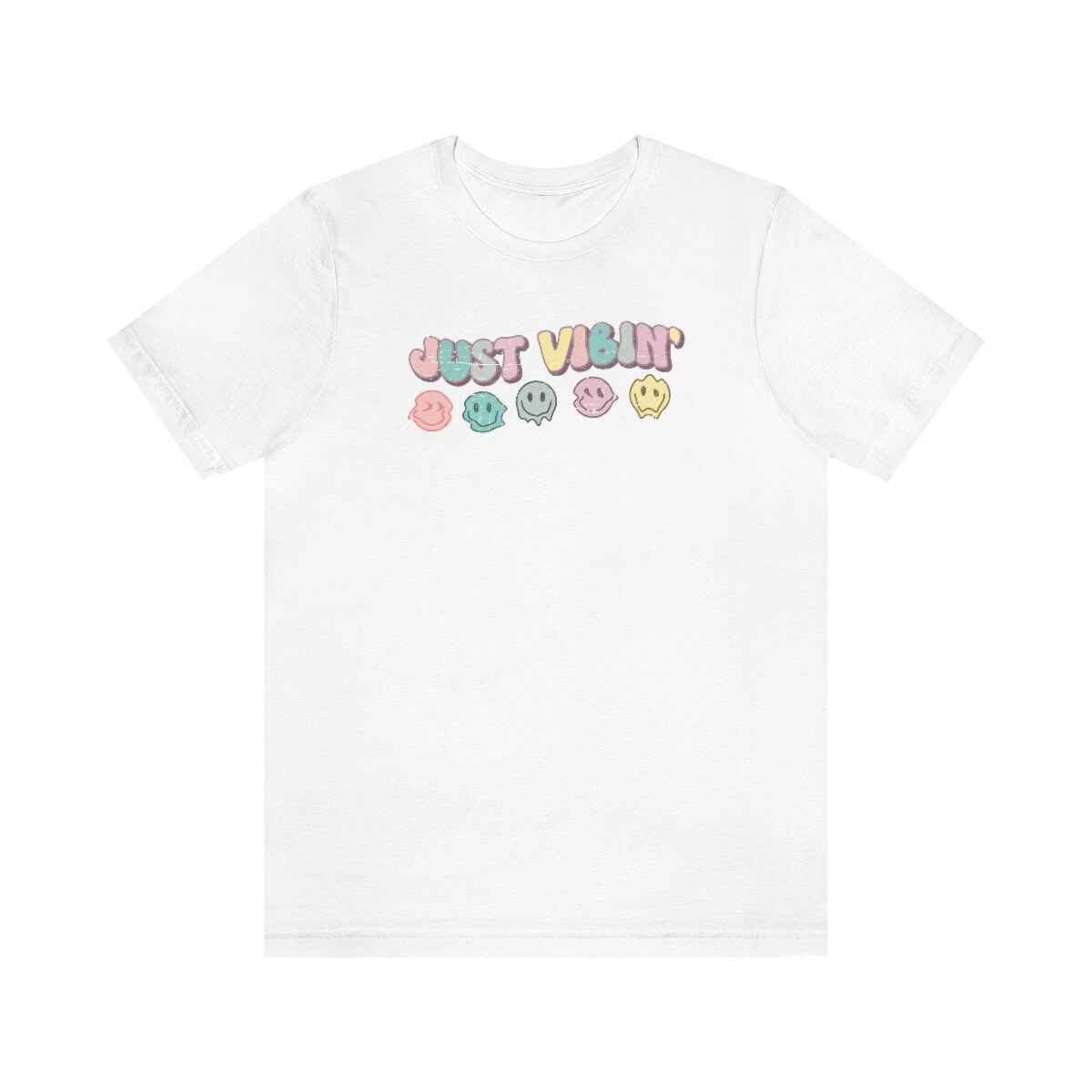 Vibes Don't Lie Net Tee Red Striped