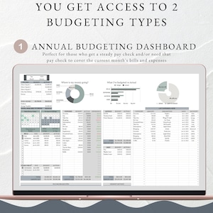 Family Annual Budgeting Dashboard Monthly Budget Spreadsheet Couples Budget Financial Tracker Family Financial Planner Google Sheets image 8