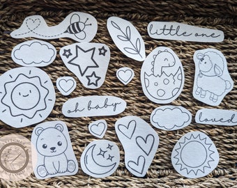 Stick & Stitch Baby Embroidery Kit