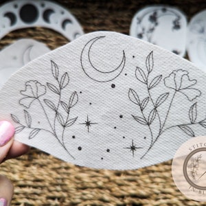 Stick & Stitch Embroidery Kit Moon Magic