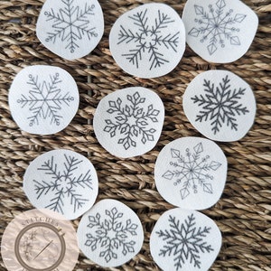 Stick & Stitch Mini Snowflakes Embroidery Kit