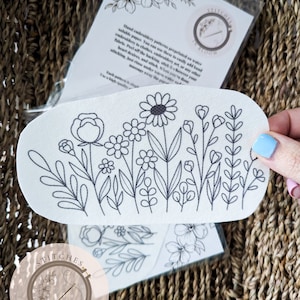 Stick & Stitch Wide Garden Embroidery Kit