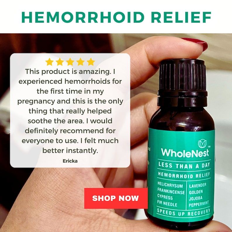 Postpartum Hemorrhoids Natural Treatment Pain Relief and Soothing