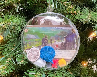 Scythe Handcrafted Board Game Ornament