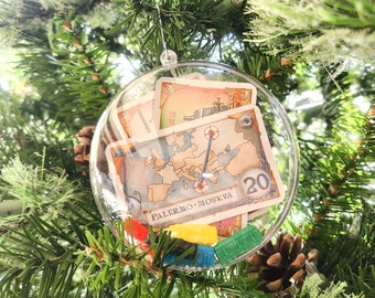 Ticket to Ride Europe Handcrafted Board Game Ornament