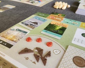 Soil and Leaf 3D Printed Tokens for Earth