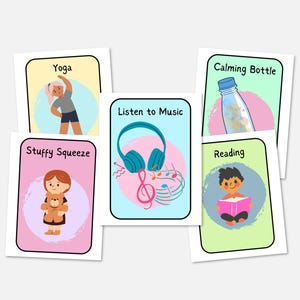 Download immediato della carta Calm Down: scelte visive per il sovraccarico sensoriale