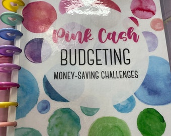 Pink Cash Budgeting Money Saving Challenges Book Instant Download