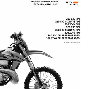 MAQUETTE MOTO KTM 300 EXC MODEL BIKE MY22 2023
