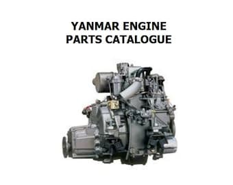 Yanmar Engine 4JH2E 4JH2-TE 4JH2-THE 4JH2-Dte 4JH2-Ute Parts Manual