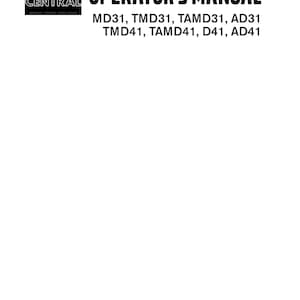 PDF Volvo Penta Motor MD31 TMD31 TAMD31 AD31 TMD41 TAMD41 D41 AD41 Bedienungsanleitung Bild 1