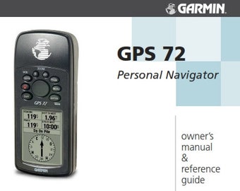 Navigateur personnel Garmin GPS 72 - Manuel du propriétaire et guide de référence