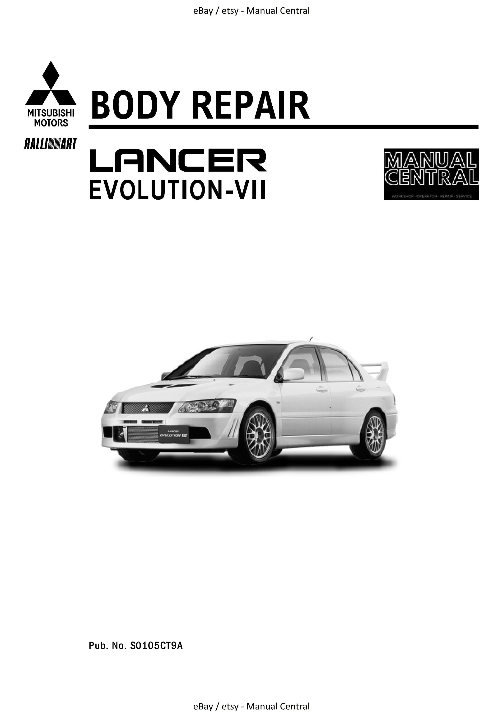 ct9a ランエボ7 整備解説書　電気配線図 ct9a ランエボ7 整備解説書電気配線図