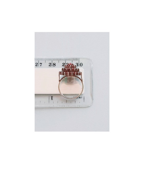 c.1920 Genuine Bohemian Rose Cut Garnet Gemstone … - image 10