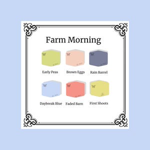 Farmhouse Morning Polymer Clay Color Mixing Tutorial | Souffle Clay Recipes | Clay Color Recipes | Sculpey Premo | Clay Color Recipes