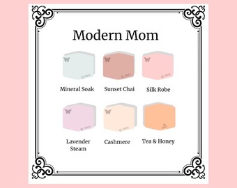 Modern Mom Tutorial per mescolare i colori dell'argilla polimerica / Download immediato / Ricette per argilla polimerica con splendidi colori pastello fumé / Festa della mamma