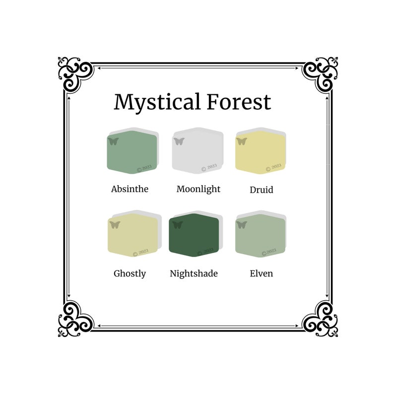 Polymer Clay Color Mixing Tutorial | Quiet Mystical Forest Palette ...