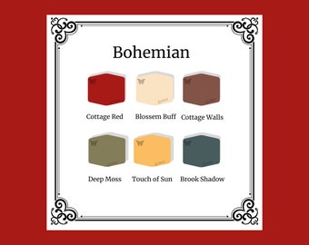 Tutorial per mescolare i colori dell'argilla polimerica / Palette Boho vibrante / Souffle / Ricette per i colori CottageCore / Argilla polimerica Sculpey