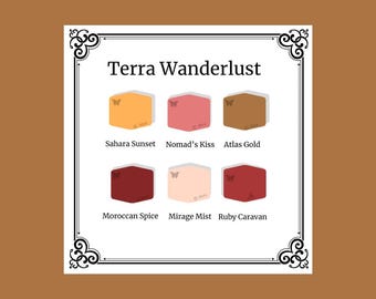 Tutorial per mescolare i colori dell'argilla polimerica con la tavolozza Travelers Wanderlust / Ricette per mescolare i colori dell'argilla soufflé / Ricette per l'argilla soufflé / Come fare l'argilla