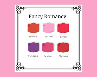 Polymer Clay Color Mixing Tutorial | Romantic Valentine's Day Color Palette | Souffle Color Mixing Recipes | Sculpey Clay Color Palette