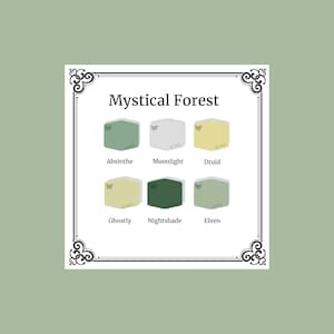 Polymer Clay Color Mixing Tutorial | Quiet Mystical Forest Palette | Souffle | DIY Colors | Instant Download