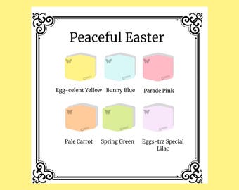 Tutorial per mescolare i colori dell'argilla polimerica / Palette di colori pastello allegri di Pasqua / Souffle / Colori fai da te / Download immediato