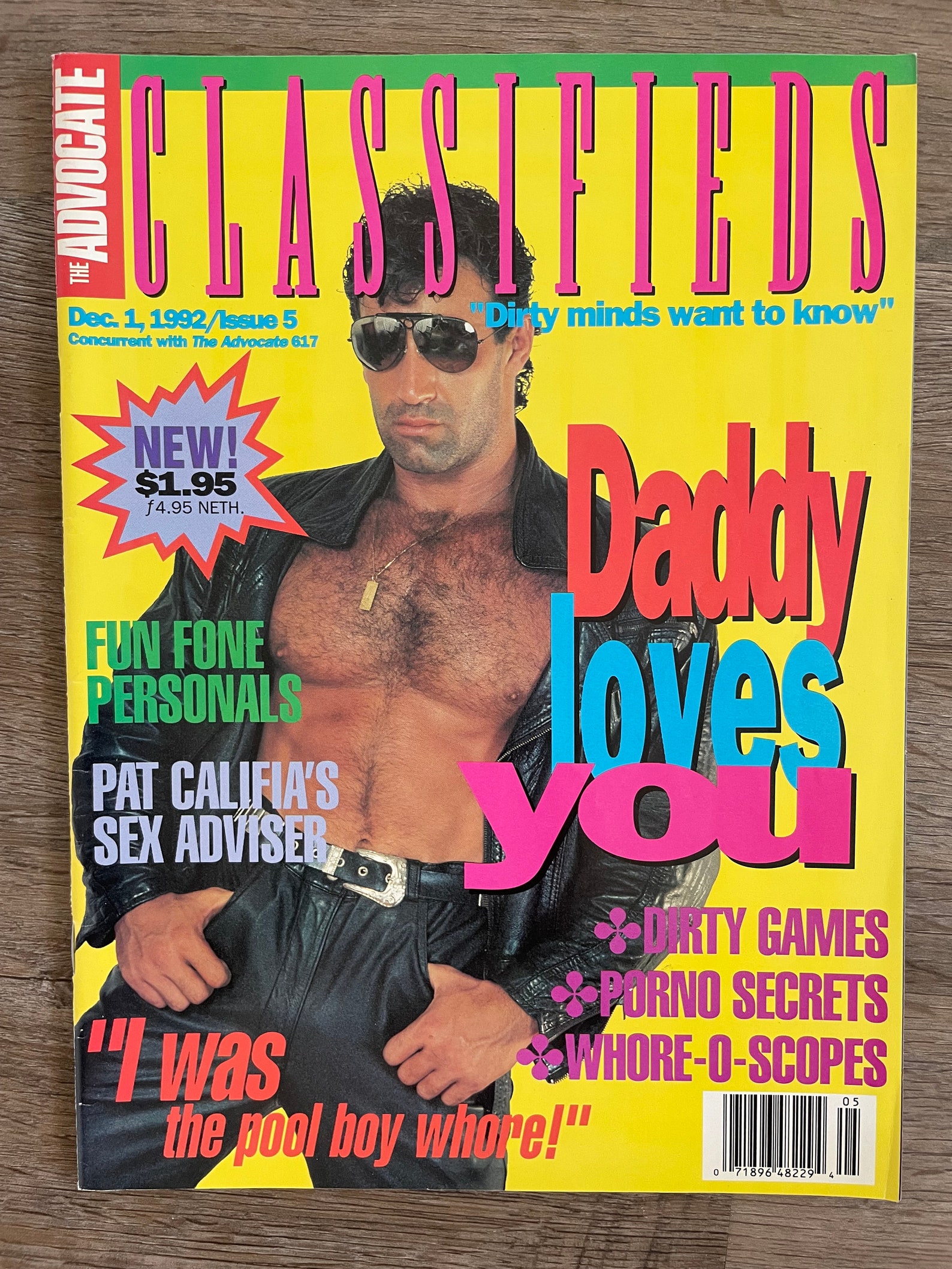 Advocate Classifieds Oct Nov Dec 1992 Issue 2345 & 7 Etsy