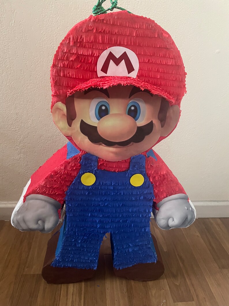 SUPER MARIO PINATA Etsy