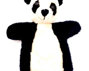 Vintage Dakin Panda Bear-handpop 1979