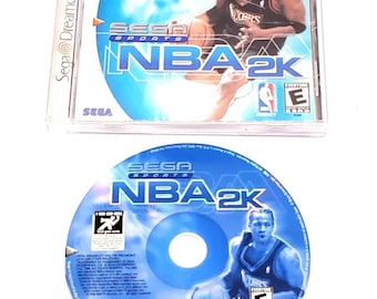 NBA 2K-basketbal - Dreamcast (DC) met handmatige kleine scheur in behuizing