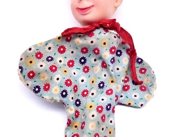 Vintage Disney-handpop Tinkerbell uit de jaren 1950 van Gund Fabr