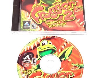 Frogger 2: Swampy's Revenge (pc-cd, 2000) Hasbro . voltooid
