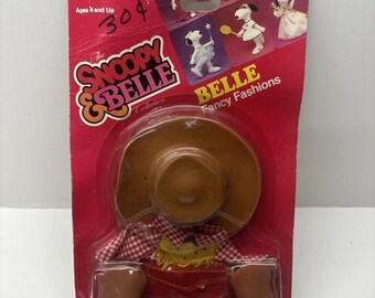 Snoopy & Belle / Peanut Gang cowboy western-outfit NIP Knickerbocker